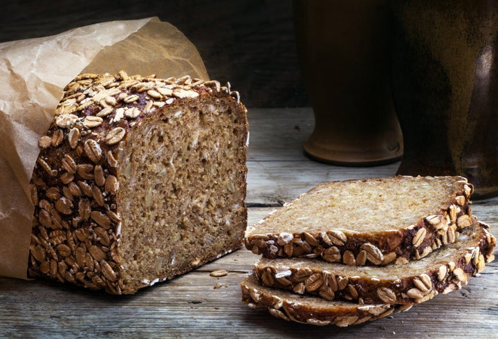 Opt for darker breads like rye and wholemeal spelt.