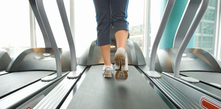 Running form on a treadmill is just as important as on the footpath.