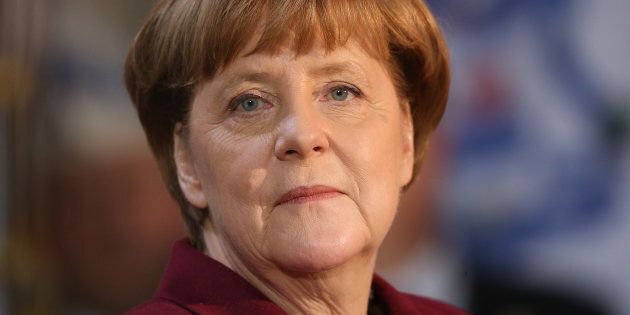 In a speech Monday, German Chancellor Angela Merkel said the rise of populism wouldn't get the world
