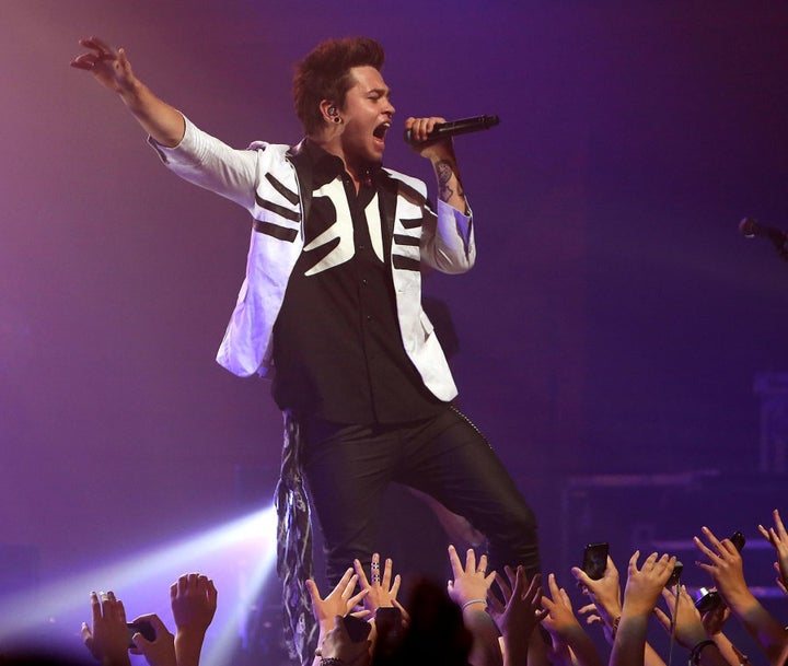 Reece Mastin performs live in Wellington, New Zealand.