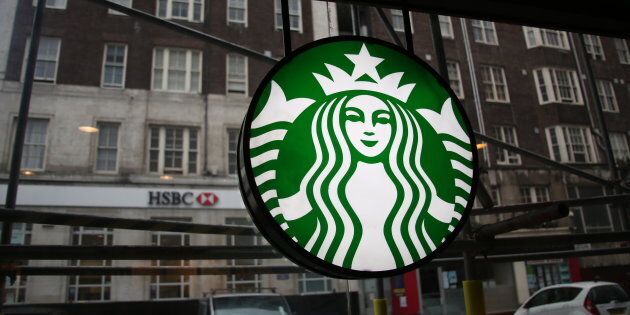 LONDON - OCTOBER 16: View out the window of a Starbucks coffee shop on Queensway on October 16, 2016 in London, Great Britain, United Kingdom. (Photo by Waring Abbott/Getty Images)