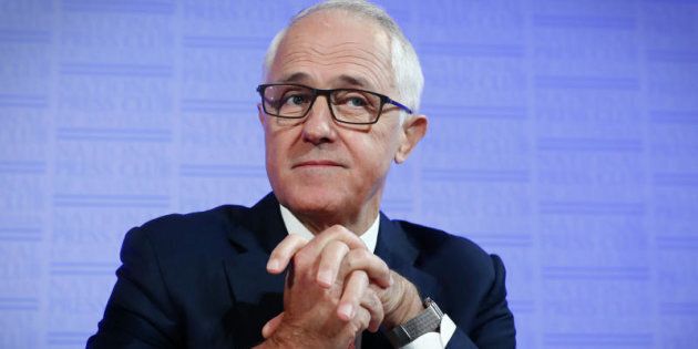 Prime Minister Malcolm Turnbull addresses the National Press Club