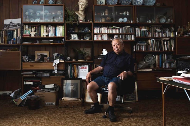 Dennis O'Hoy in his Bendigo home.