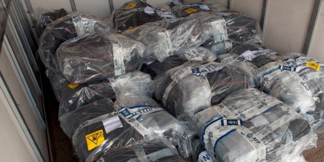 The Australian Federal Police have made the largest seizure of illegal cocaine in Australian history.