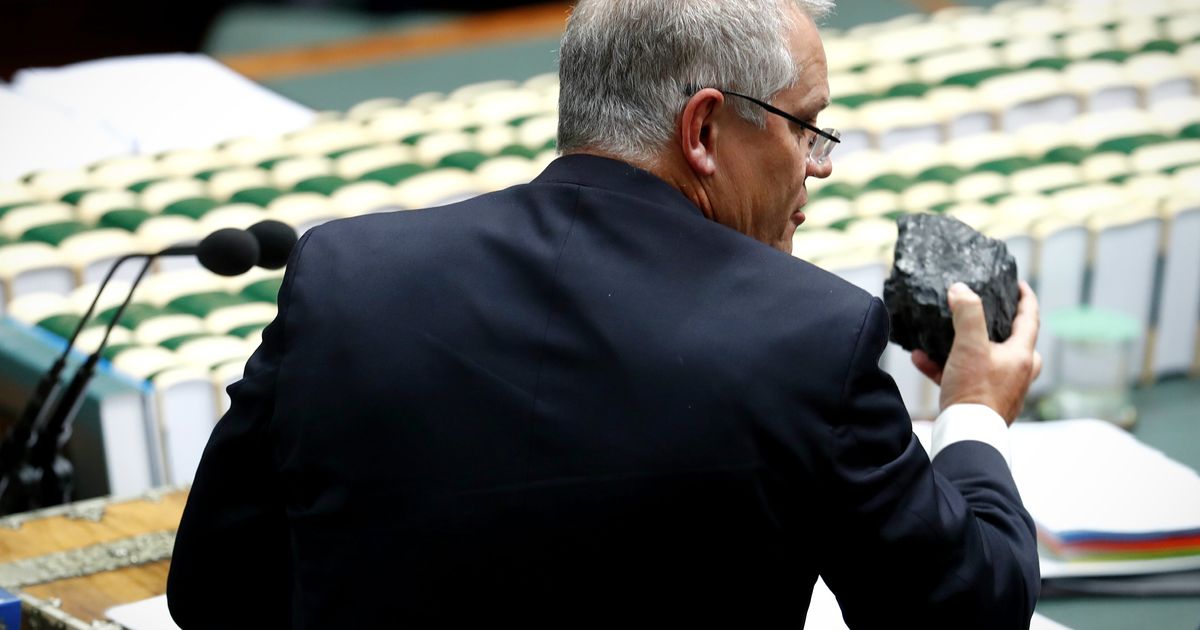 Scott Morrison Brought A Lump Of Coal And Waved It Around ...