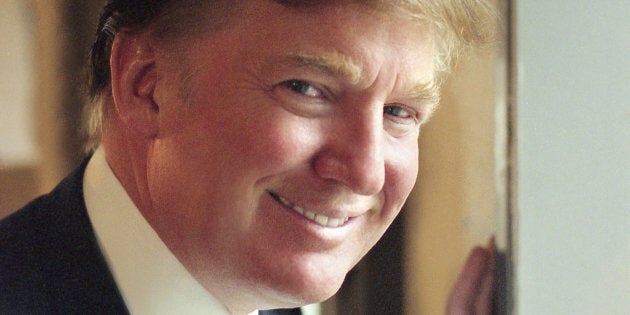 NEW YORK, NY - JUNE, 2003: Donald Trump poses for a portrait June 2003 in New York (Photo by Chris Cassidy/Getty Images)