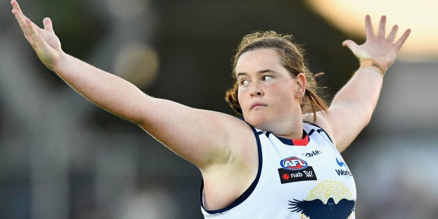 Adelaide Crows AFLW forward Sarah Perkins will be a player you'll need to know this season.