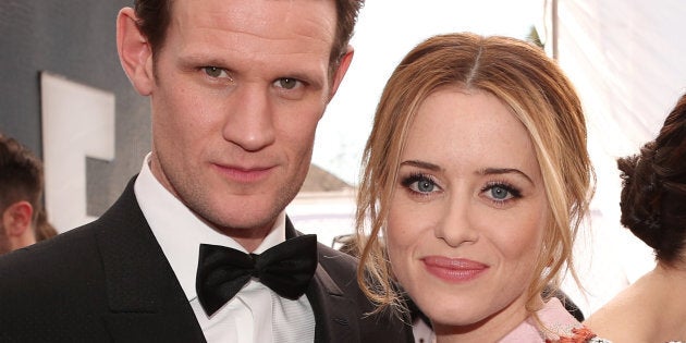 LOS ANGELES, CA - JANUARY 29: Actors Matt Smith and Claire Foy attend The 23rd Annual Screen Actors Guild Awards at The Shrine Auditorium on January 29, 2017 in Los Angeles, California. 26592_012 (Photo by Christopher Polk/Getty Images for TNT)