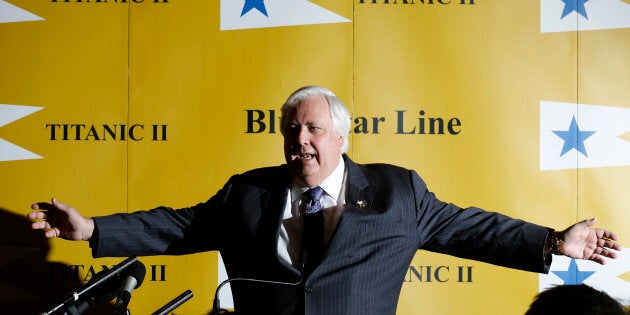 Australian billionaire Clive Palmer has sung his goodbyes to Cory Bernardi.