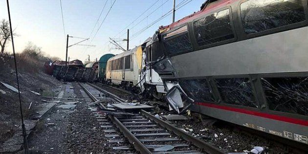 Two trains have been involved in a head-on collision in southern Luxembourg.