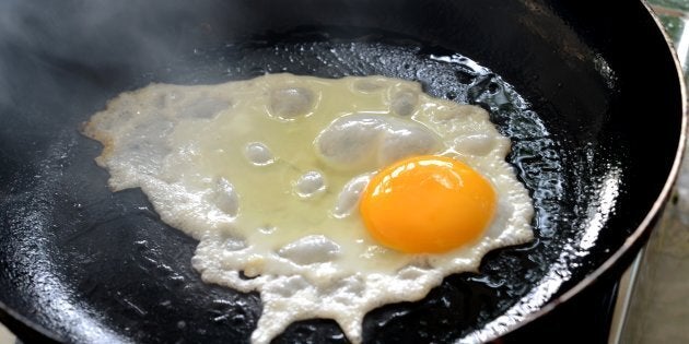 Why is cooking eggs so much harder when you have guests?