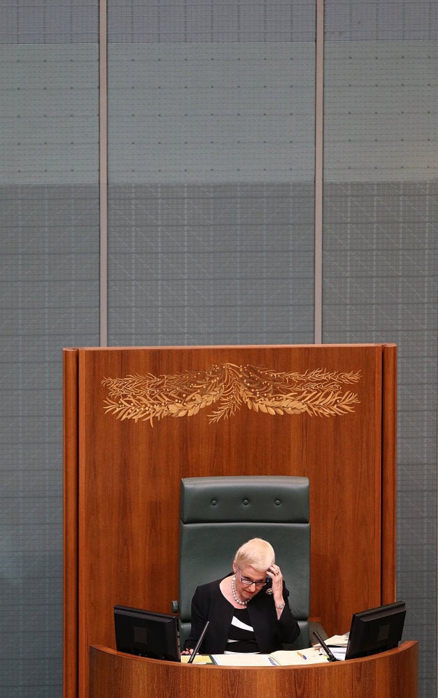 Bronwyn Bishop discovered the Speaker's chair was an ejection seat after #choppergate