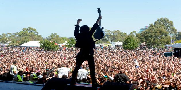 Three people remain in hospital after many people overdosed at a Melbourne music festival on the weekend.