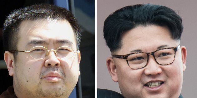 Kim Jong-Nam and his brother Kim Jong-Il