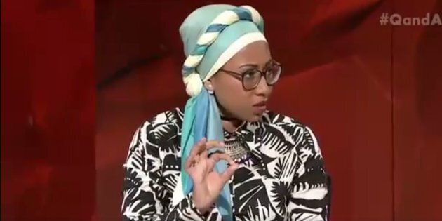 The ABC has defended Yassmin Abdel-Magied's appearance on Q&A.