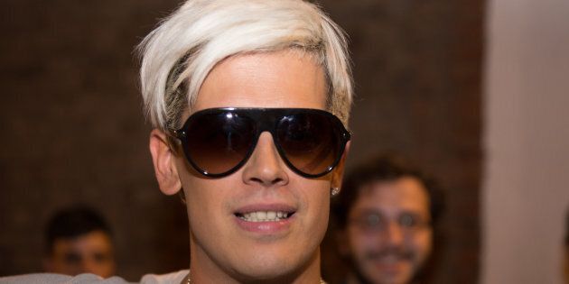 LONDON, UNITED KINGDOM - AUGUST 17: Milo Yiannopoulos attends the Young British Heritage Society launch event, his first British appearance since being banned from Twitter on August 17, 2016 in London, England.PHOTOGRAPH BY Darragh Mason Field / Barcroft ImagesLondon-T:+44 207 033 1031 E:hello@barcroftmedia.com -New York-T:+1 212 796 2458 E:hello@barcroftusa.com -New Delhi-T:+91 11 4053 2429 E:hello@barcroftindia.com www.barcroftmedia.com (Photo credit should read Darragh Field / Barcroft Images / Barcroft Media via Getty Images)