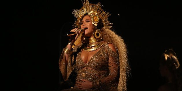 Beyonce performs at the 59th Annual Grammy Awards in Los Angeles, California, U.S. , February 12, 2017. REUTERS/Lucy Nicholson