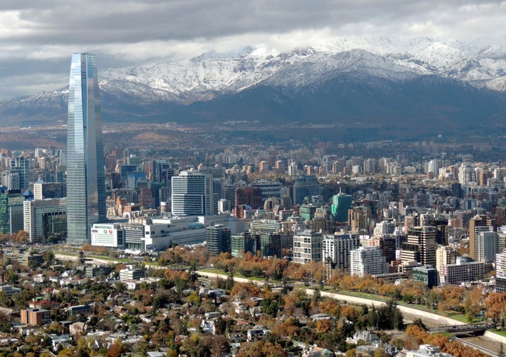 Didn't go there (except for the airport), but Santiago is said to be an amazing, modern city.