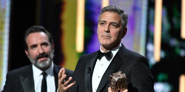 George Clooney took on President Donald Trump once again on Friday.