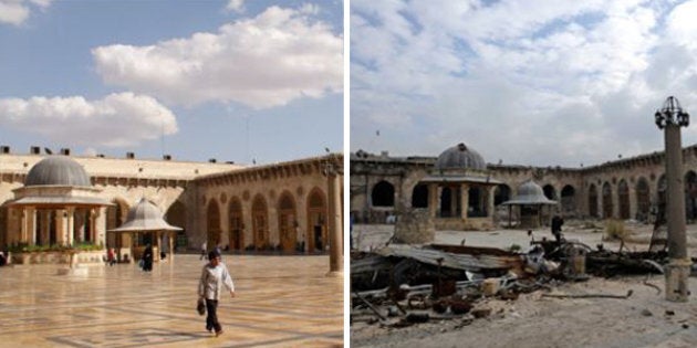 The before-and-after photos of Syria are devastating.