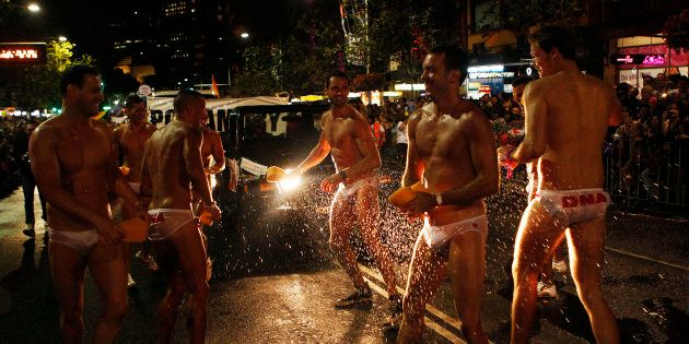 Revellers are being urged to play it safe at Mardi Gras on Saturday night.