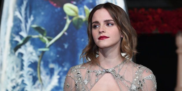 SHANGHAI, CHINA - FEBRUARY 27: British actress Emma Watson attends the premiere of American director Bill Condon's film 'Beauty and the Beast' at Walt Disney Theatre on February 27, 2017 in Shanghai, China. (Photo by VCG/VCG via Getty Images)