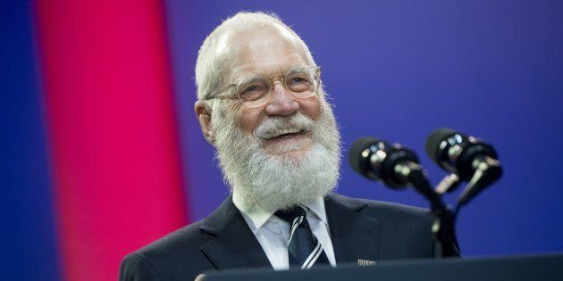 David Letterman (pictured in May 2016) called on Democrats to get a backbone and fight back against the new president.