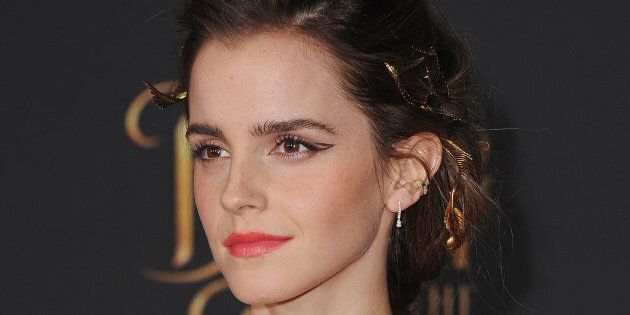 LOS ANGELES, CA - MARCH 02: Actress Emma Watson arrives at the Los Angeles Premiere 'Beauty And The Beast' at El Capitan Theatre on March 2, 2017 in Los Angeles, California. (Photo by Jon Kopaloff/FilmMagic)