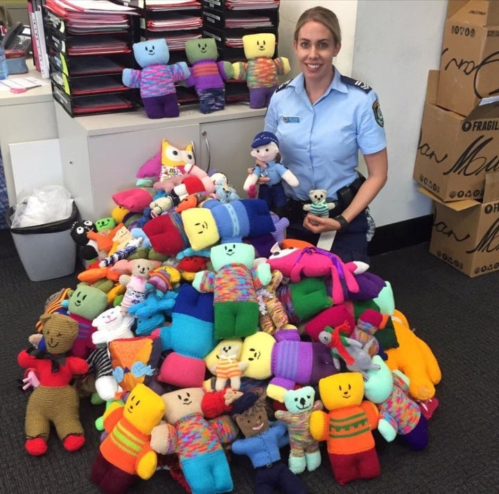 Emma Whitmill and the Trauma Teddies.