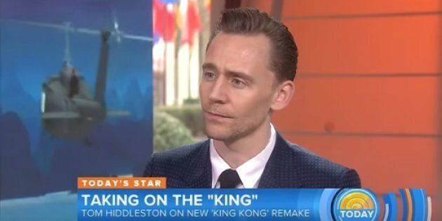 Oooooh if looks could kill: Tom Hiddleston