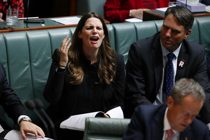 Shadow Education Minister Kate Ellis can't believe what she is hearing