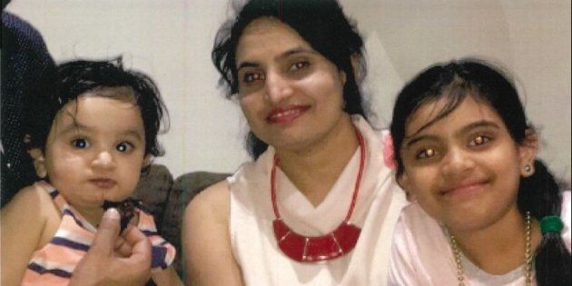 Rupinder Bassi and her two young children went missing for three days.