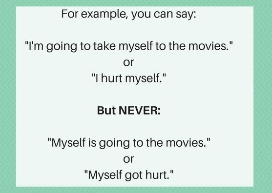 We Re All Using The Word Myself Wrongly Here S How To Fix That Huffpost Australia Life We Re All Using The Word Myself Wrongly Here S How To Fix That Huffpost Australia Life
