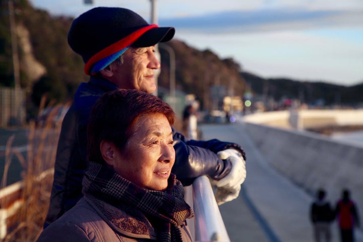 Shigeko Watanabe and her husband Takemasa.