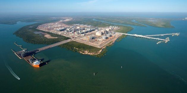 The Inpex Ichthys LNG project in Darwin