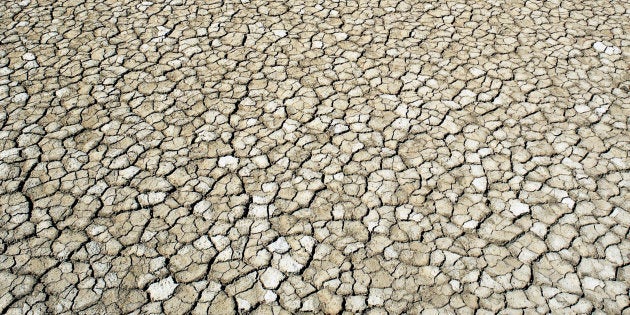 OK, so that's actually the dry bed of Lake Eyre, but you'll allow us a little artistic license.