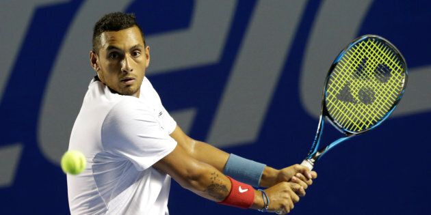 Nick Kyrgios has withdrawn from Indian Wells ahead of his clash with Roger Federer.