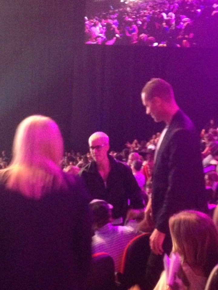 Bieber attends Hill Song Colour Conference, which looks very colourful indeed.