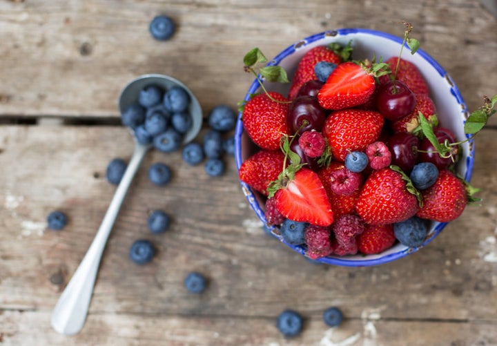 Whole fruit isn't included in the WHO's daily sugar recommendation.