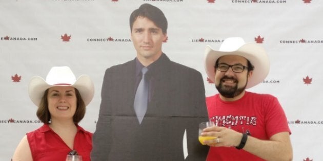 There will be no more selfies, at least with the fake Trudeau.