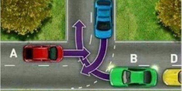 Who should give way to whom?