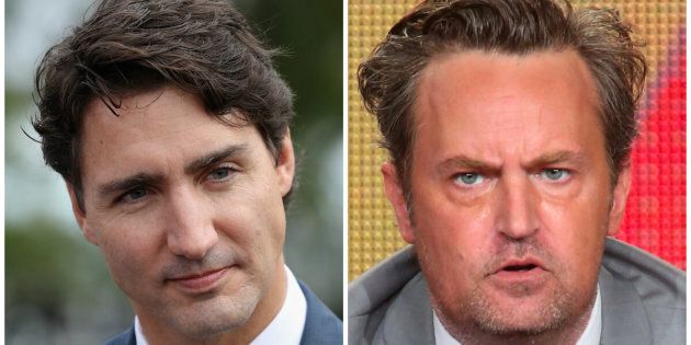 Matthew Perry once beat up Justin Trudeau. Now, Trudeau wants to defend himself.
