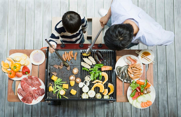 Make cooking together a ritual.