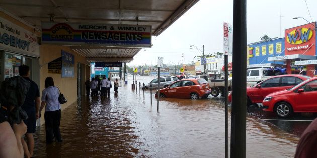 The flood situation is easing in the Queensland town of Rockhampton.