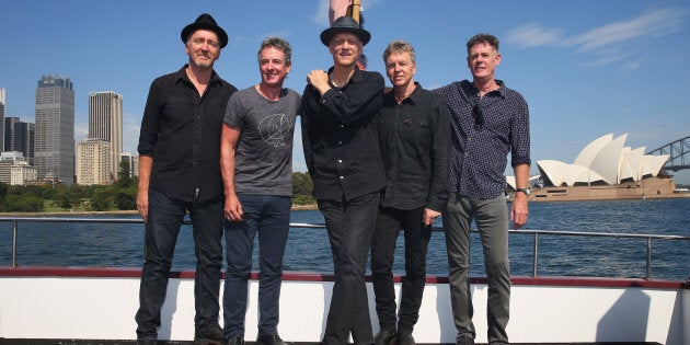 Bones Hillman, Rob Hirst, Peter Garrett, Jim Moginie and Martin Rotsey of Midnight Oil are preparing for a massive 2017 world tour.