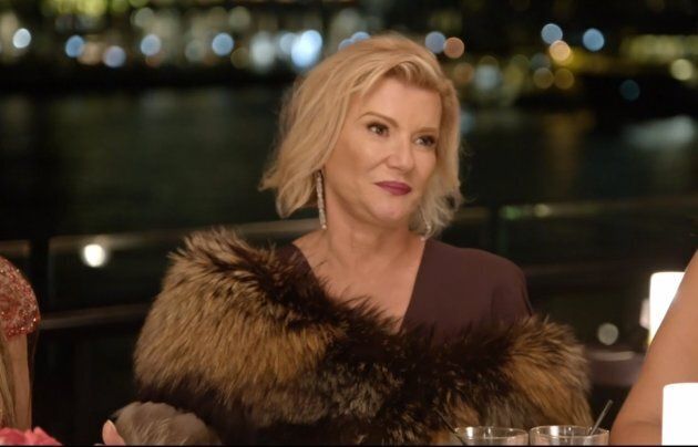 Not impressed: "Real Housewives of Sydney" star Victoria Rees has contacted police over co-star's online comments to her son.