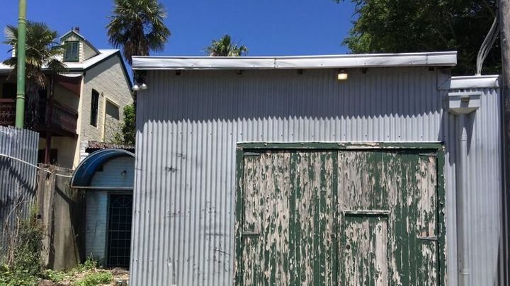 If you're after an industrial shed, then you are too late to snap up this property, which went for $1.69 million last year in Glebe.