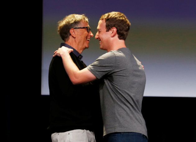 Mark Zuckerberg found a mentor in Bill Gates.