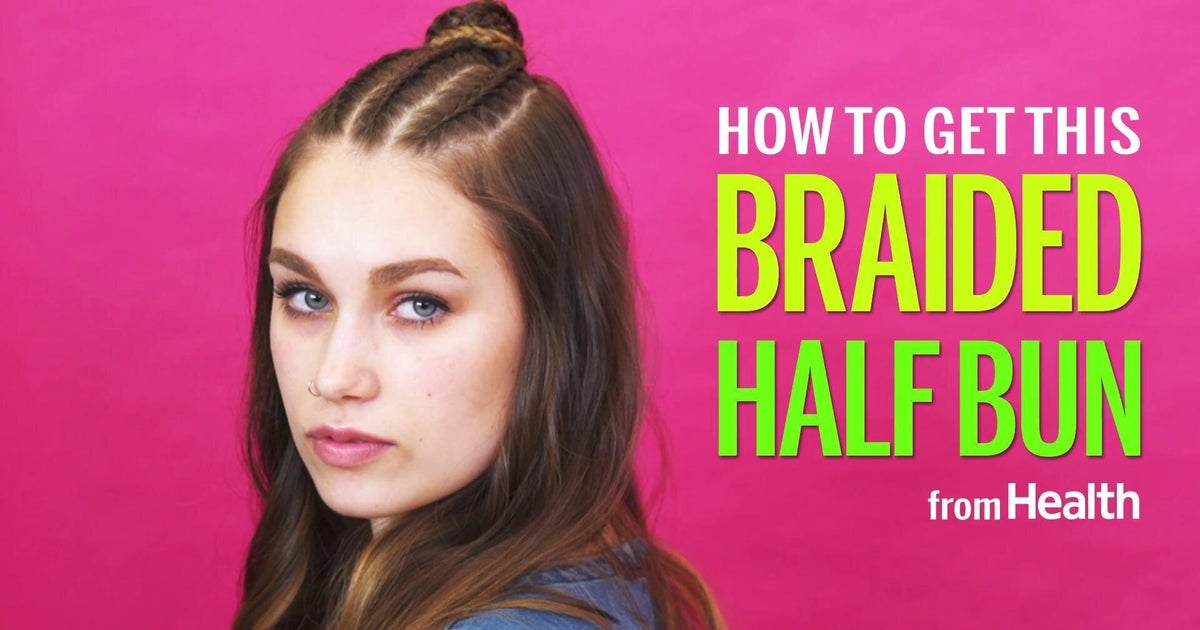 Watch How To Do A Braided Half Bun HuffPost Style