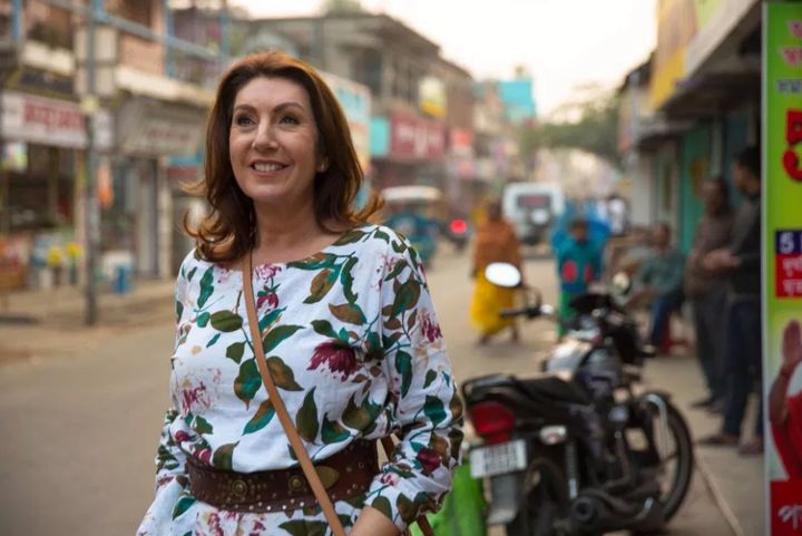 Jane McDonald visited India during the most recent episode of her Bafta-winning Cruising series